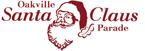Oakville Santa Claus Parade!  Saturday, November 21st  - 9 am